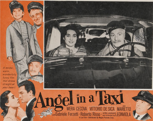 Angel in Taxi card