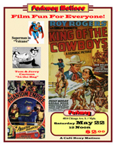 Roy Rogers Matinee Poster
