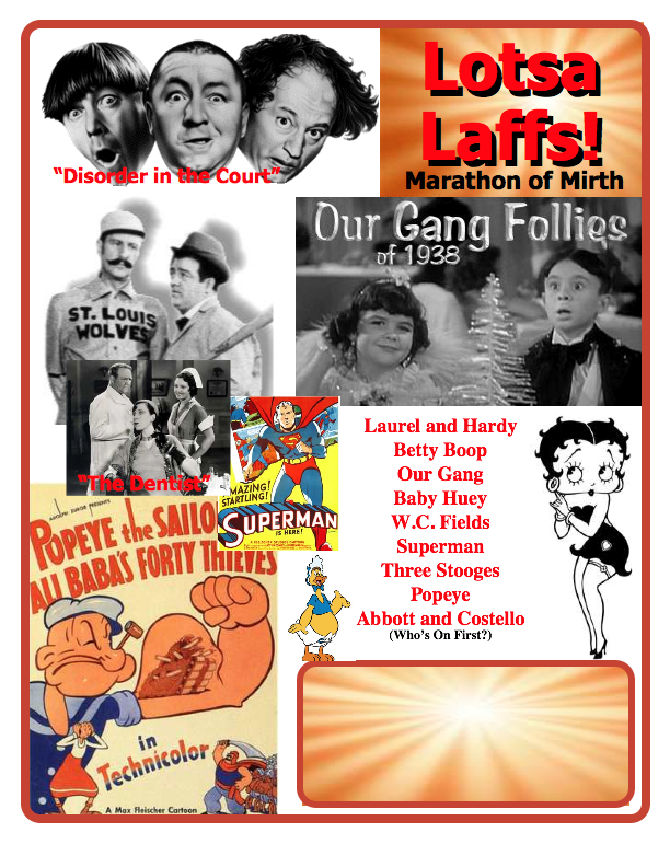 Laffs Marathon Poster