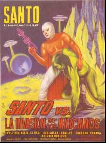 Santo Vs. The Martians Poster