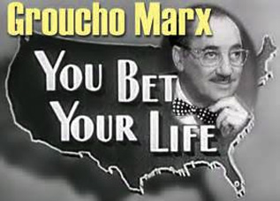 Groucho Marx You Bet Your Life Comedy Quiz Show Ran From 1950 To 1961 Episodes Are In The Public Domain